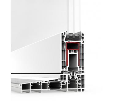 PVC window E170 lift and slide